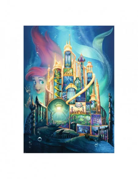 Disney Castle Collection Puzzle Ariel (La sirenita) (1000 piezas)