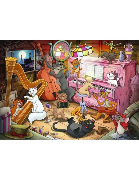 Disney Collector's Edition Puzzle Aristocats (1000 piezas)