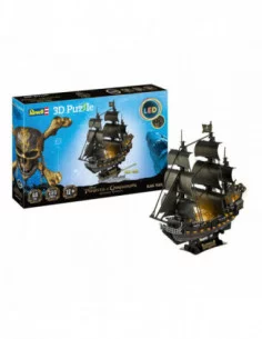 Piratas del Caribe: La venganza de Salazar Puzzle 3D Black Pearl LED Edition 2