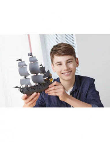 Piratas del Caribe La Venganza de Salazar Maqueta Easy-Click 1/150 Black Pearl 26 cm
