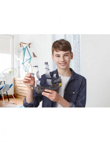 Piratas del Caribe La Venganza de Salazar Maqueta Easy-Click 1/150 Black Pearl 26 cm