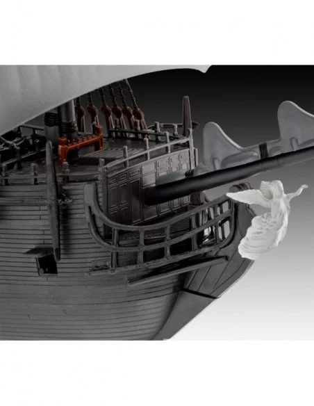 Piratas del Caribe La Venganza de Salazar Maqueta Easy-Click 1/150 Black Pearl 26 cm