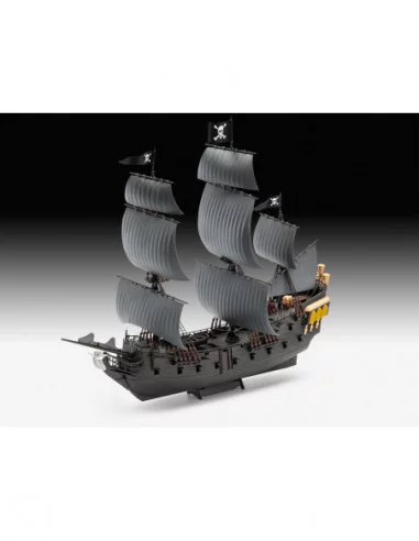 Piratas del Caribe La Venganza de Salazar Maqueta Easy-Click 1/150 Black Pearl 26 cm