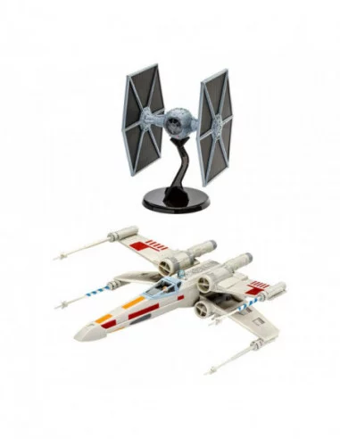 Star Wars Maqueta 1/57 X-Wing Fighter & 1/65 TIE Fighter