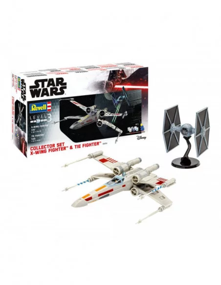 Star Wars Maqueta 1/57 X-Wing Fighter & 1/65 TIE Fighter