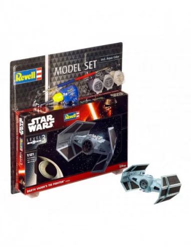 Star Wars Maqueta 1/121 Model Set Darth Vader's TIE Fighter 7 cm