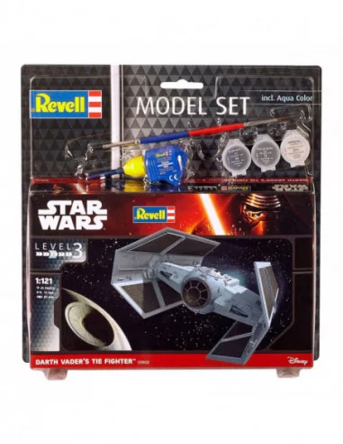 Star Wars Maqueta 1/121 Model Set Darth Vader's TIE Fighter 7 cm