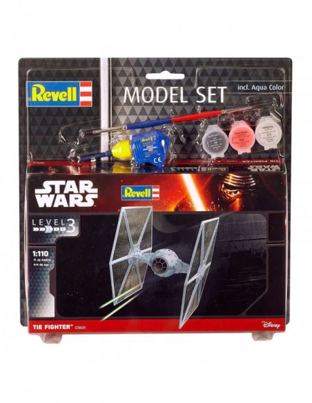 Star Wars Maqueta 1/110 Model Set TIE Fighter 9 cm