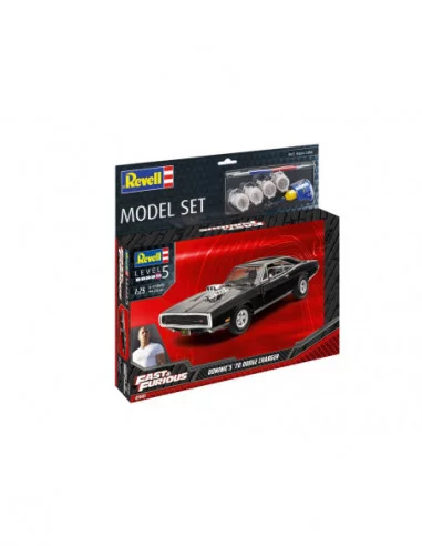The Fast & Furious Maqueta con accesorios Basic Dominic's 1970 Dodge Charger