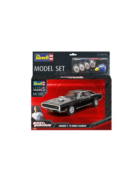 The Fast & Furious Maqueta con accesorios Basic Dominic's 1970 Dodge Charger The Fast & Furious Maqueta con accesorios Basic Dominic's 1970 Dodge Charger