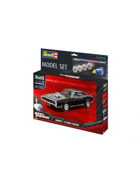 The Fast & Furious Maqueta con accesorios Basic Dominic's 1970 Dodge Charger The Fast & Furious Maqueta con accesorios Basic Dominic's 1970 Dodge Charger