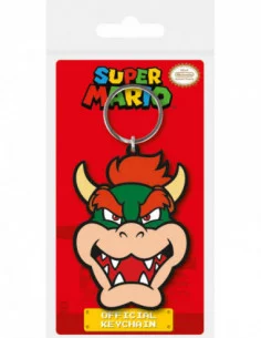 Super Mario Llavero caucho Bowser 6 cm