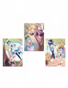 Vocaloid Set de 3 Fundas transparentes Characters