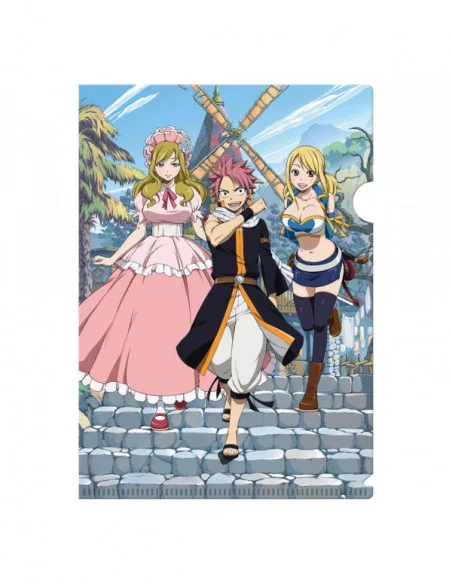 Fairy Tail Set de 3 Fundas transparentes 01
