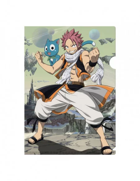 Fairy Tail Set de 3 Fundas transparentes 01