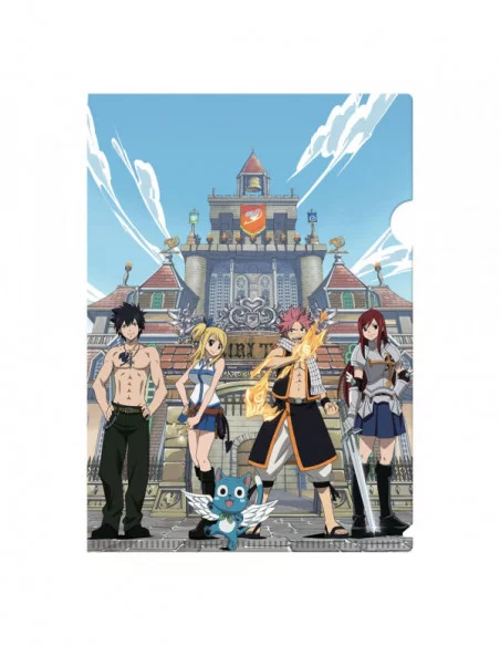 Fairy Tail Set de 3 Fundas transparentes 01