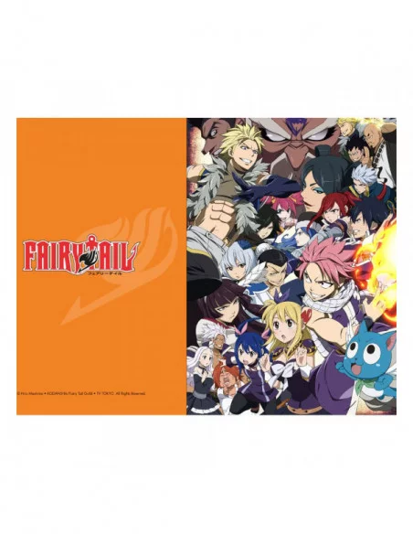 Fairy Tail Set de 3 Fundas transparentes 02