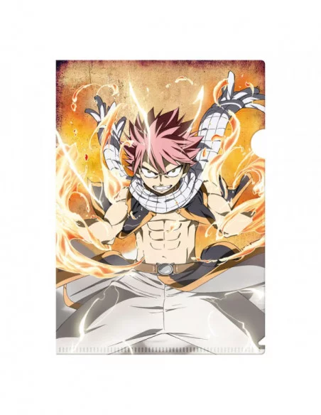 Fairy Tail Set de 3 Fundas transparentes 02