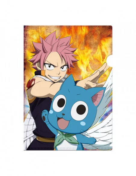 Fairy Tail Set de 3 Fundas transparentes 02