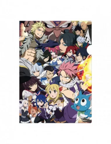 Fairy Tail Set de 3 Fundas transparentes 02