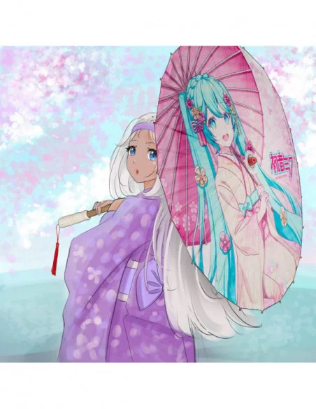 Hatsune Miku Parasol de papel Miku