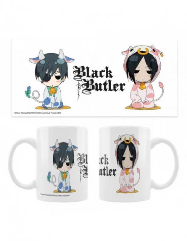 Black Butler Taza Cerámica Cow Costumes