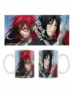 Black Butler Taza Cerámica Grell, Sebastian