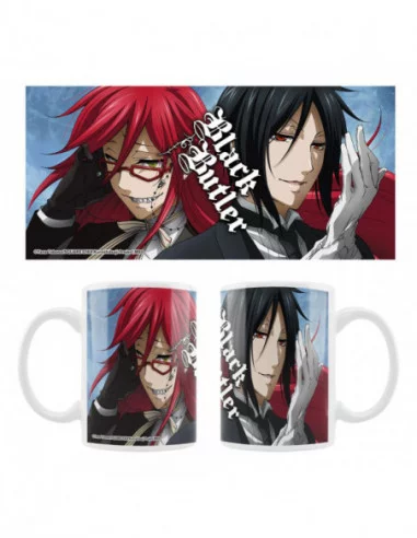 Black Butler Taza Cerámica Grell, Sebastian
