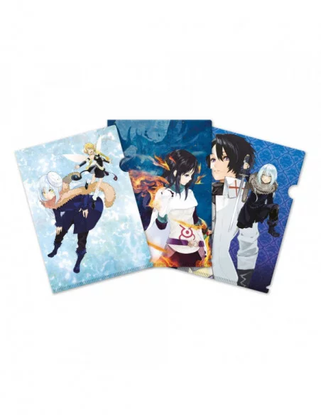 That Time I Got Reincarnated as a Slime Set de 3 Fundas transparentes