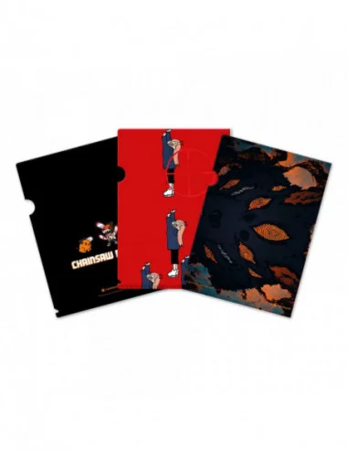 Chainsaw Man Set de 3 Fundas transparentes