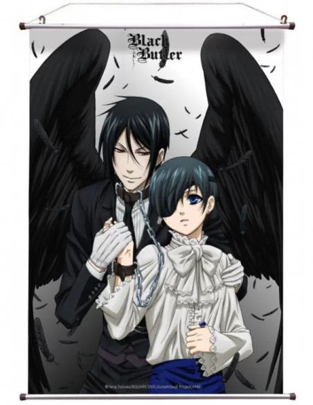 Kuroshitsuji Póster Tela Black Wings 60 x 90 cm