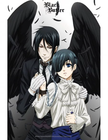 Kuroshitsuji Póster Tela Black Wings 60 x 90 cm