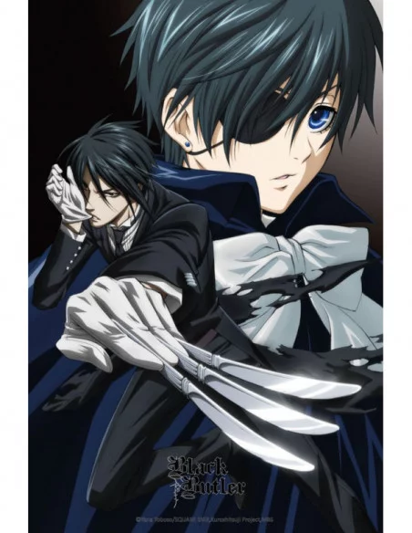 Kuroshitsuji Póster Tela Knives 60 x 90 cm