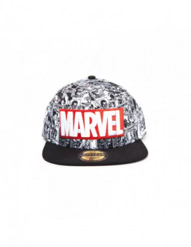 Marvel Comics Gorra Snapback Classic Red & White Logo