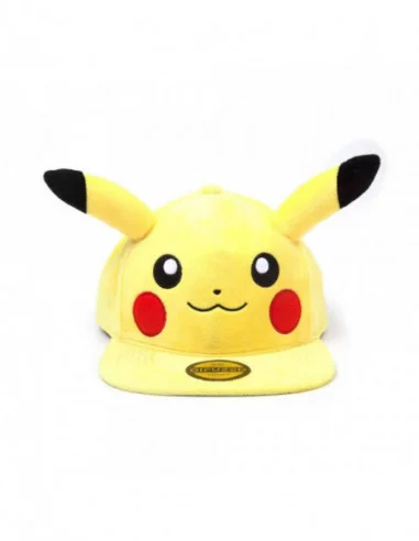Pokémon Gorra Peluche Snapback Embarrassed Pikachu