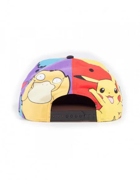Pokemon Gorra Snapback Multi Pop Art