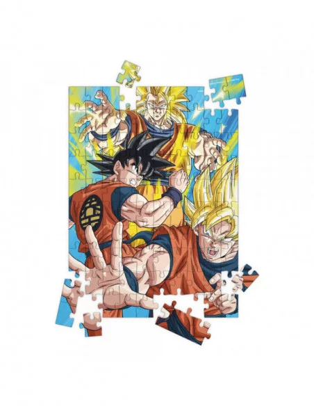 Dragon Ball Z Puzzle Efecto 3D Goku Saiyan (100 piezas)