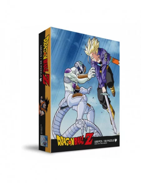 Dragon Ball Z Puzzle Efecto 3D Trunks vs Frieza (100 piezas)