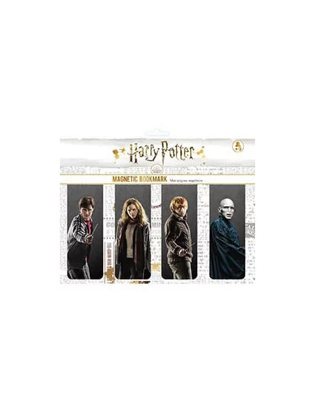Harry Potter Set de 4 Marcapáginas Magnéticos C