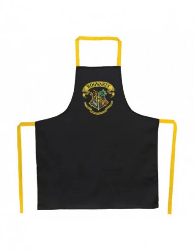 Harry Potter Delantal Hogwarts Logo Black