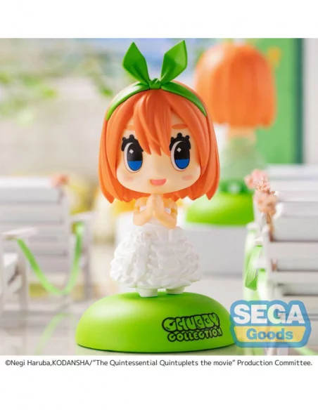 The Quintessential Quintuplets: The Movie Estatua PVC Chubby Collection Yotsuba Nakano 11 cm The Quintessential Quintuplets: The Movie Estatua PVC Chubby Collection Yotsuba Nakano 11 cm