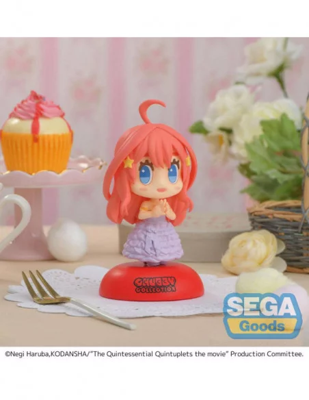 The Quintessential Quintuplets: The Movie Estatua PVC Chubby Collection Itsuki Nakano 11 cm The Quintessential Quintuplets: The Movie Estatua PVC Chubby Collection Itsuki Nakano 11 cm