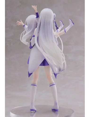 Re:Zero Starting Life in Another World Estatua PVC 1/7 Emilia & Childhood Emilia 24 cm