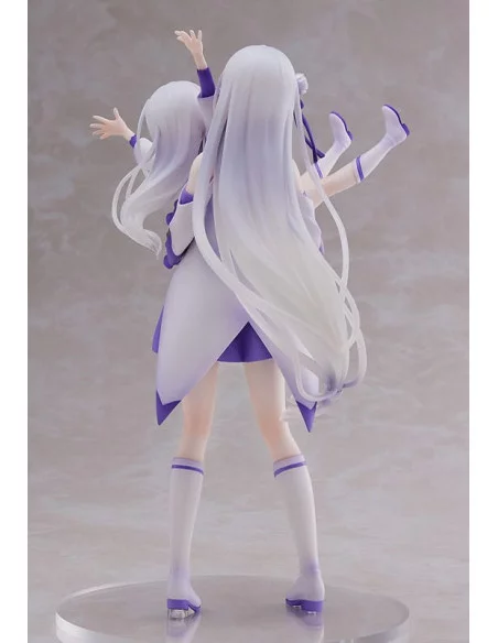 Re:Zero Starting Life in Another World Estatua PVC 1/7 Emilia & Childhood Emilia 24 cm Re:Zero Starting Life in Another World Estatua PVC 1/7 Emilia & Childhood Emilia 24 cm
