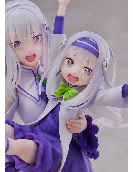 Re:Zero Starting Life in Another World Estatua PVC 1/7 Emilia & Childhood Emilia 24 cm Re:Zero Starting Life in Another World Estatua PVC 1/7 Emilia & Childhood Emilia 24 cm