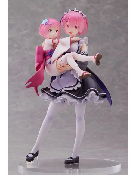 Re:Zero Starting Life in Another World Estatua PVC 1/7 Ram & Childhood Ram 23 cm Re:Zero Starting Life in Another World Estatua PVC 1/7 Ram & Childhood Ram 23 cm