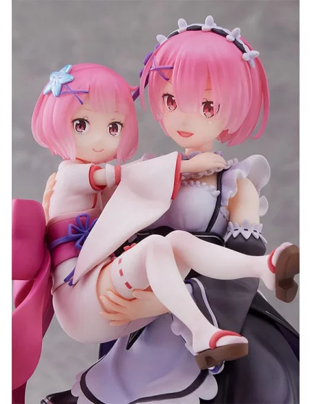 Re:Zero Starting Life in Another World Estatua PVC 1/7 Ram & Childhood Ram 23 cm Re:Zero Starting Life in Another World Estatua PVC 1/7 Ram & Childhood Ram 23 cm
