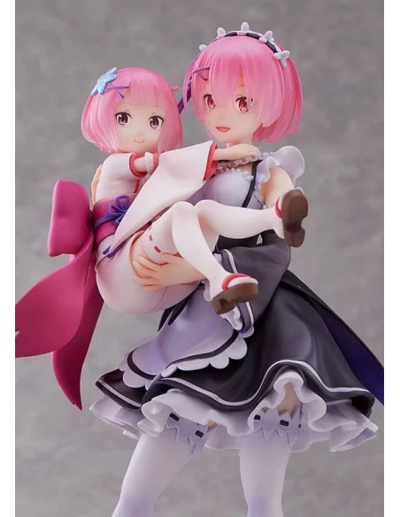 Re:Zero Starting Life in Another World Estatua PVC 1/7 Ram & Childhood Ram 23 cm Re:Zero Starting Life in Another World Estatua PVC 1/7 Ram & Childhood Ram 23 cm