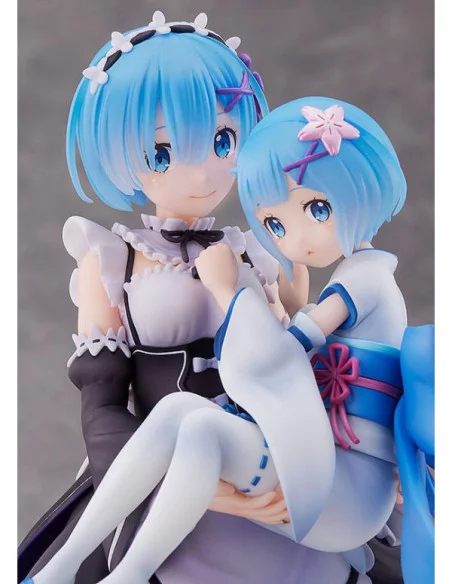 Re:Zero Starting Life in Another World Estatua PVC 1/7 Rem & Childhood Rem 23 cm Re:Zero Starting Life in Another World Estatua PVC 1/7 Rem & Childhood Rem 23 cm