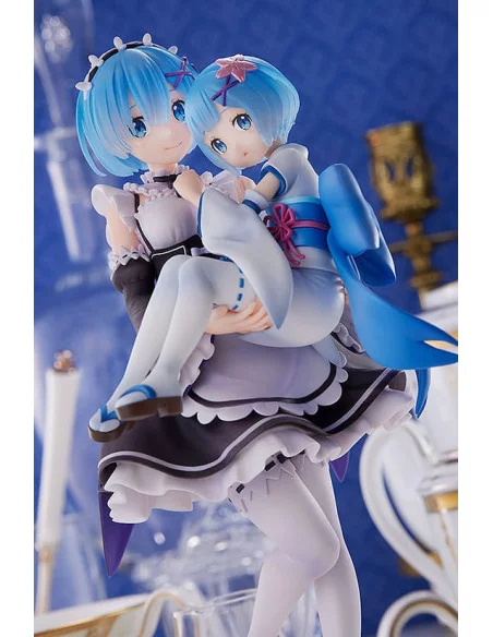 Re:Zero Starting Life in Another World Estatua PVC 1/7 Rem & Childhood Rem 23 cm Re:Zero Starting Life in Another World Estatua PVC 1/7 Rem & Childhood Rem 23 cm